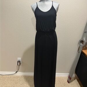 Lush Black Maxi Dress